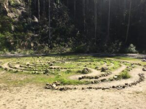 labyrinth at Quarry Park